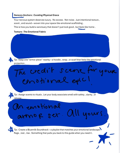 𝘽𝙡𝙪𝙚𝙈𝙞𝙡𝙠'𝙨 𝙎𝙚𝙡𝙛-𝘾𝙖𝙧𝙚 𝙈𝙖𝙣𝙞𝙛𝙚𝙨𝙩𝙤